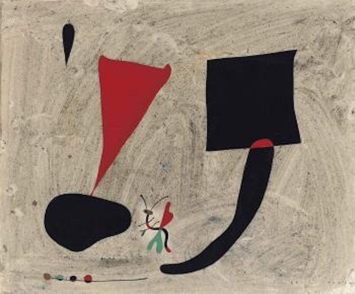 Nature morte au papillon (Still Life with Butterfly) by Joan Miró