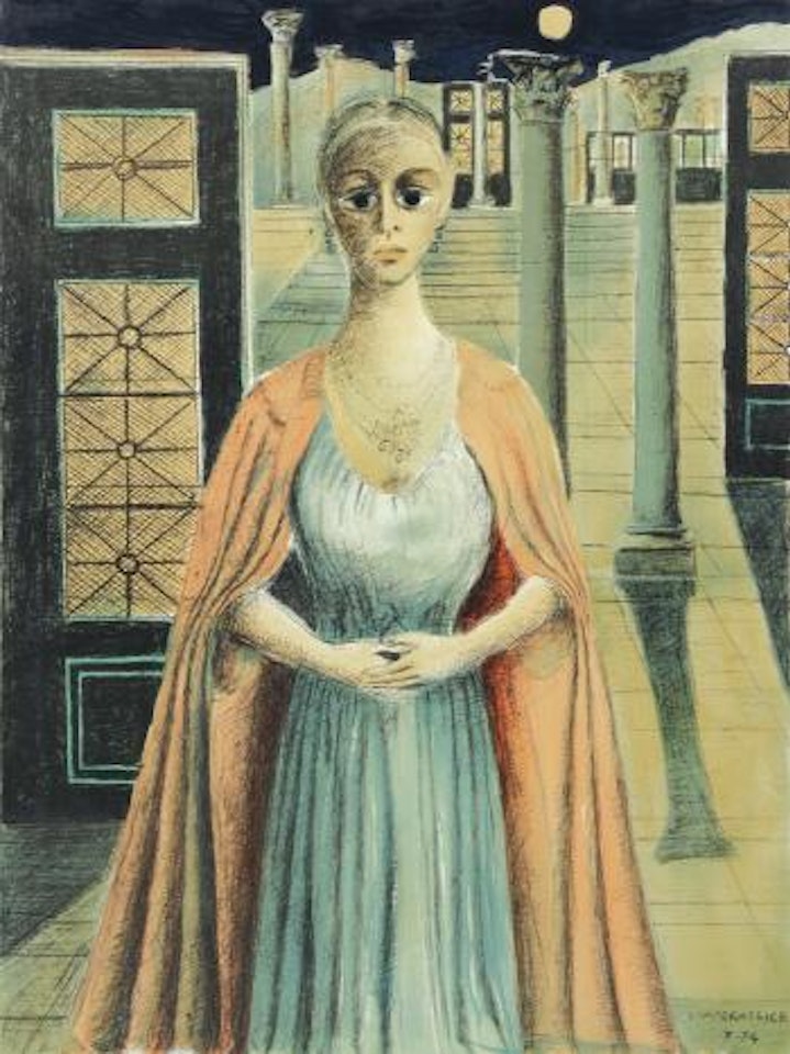 The empress by Paul Delvaux