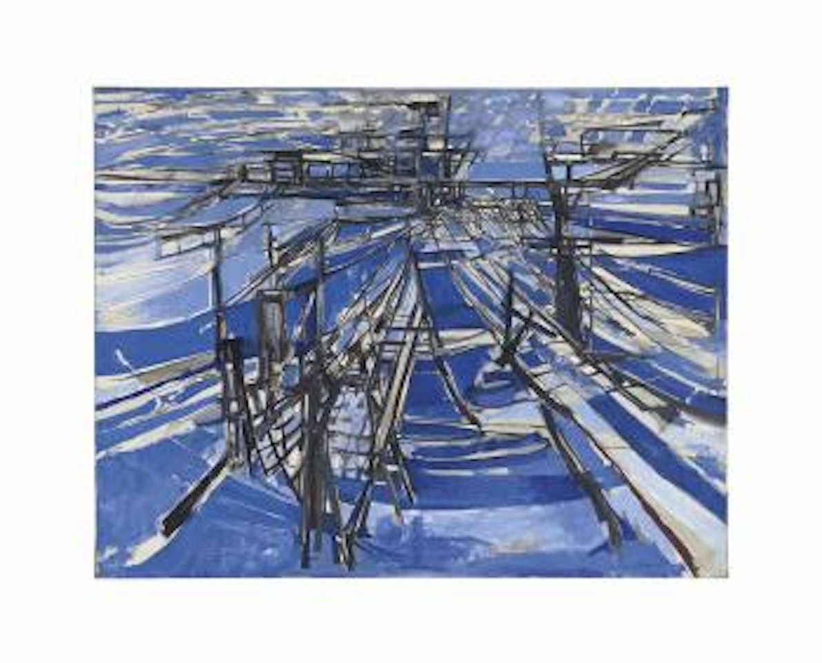 La gare inondée (The Flooded Station) by Maria Helena Vieira Da Silva
