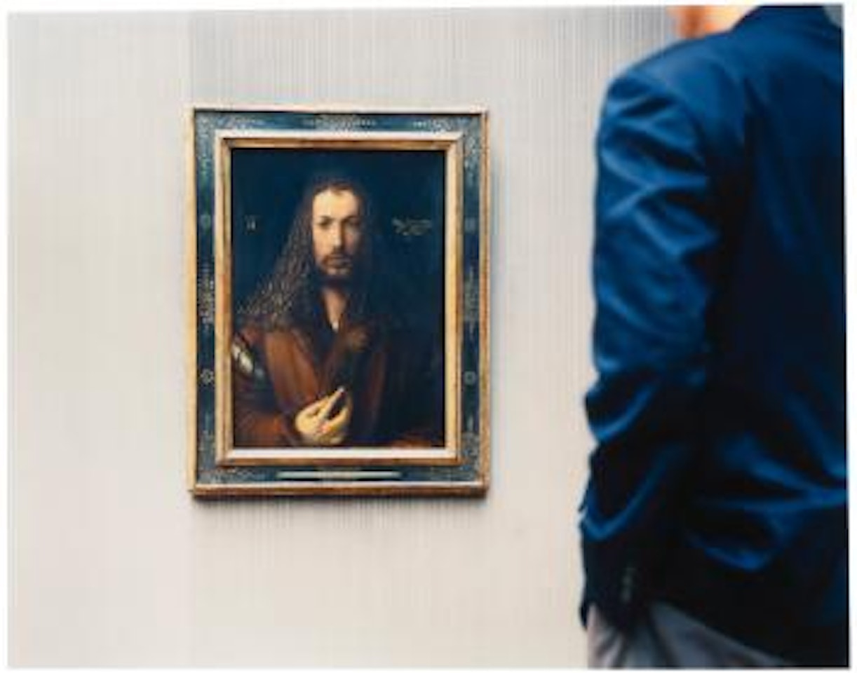 Alte Pinakothek (Self-portrait) by Thomas Struth