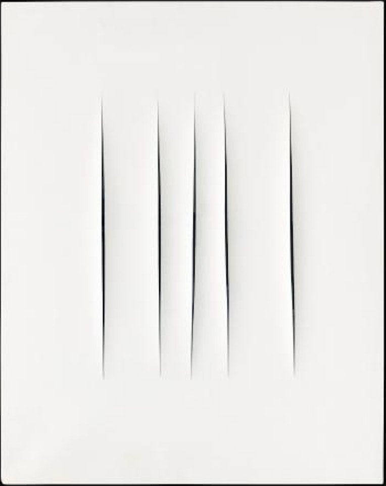 Concetto Spaziale, Attese by Lucio Fontana