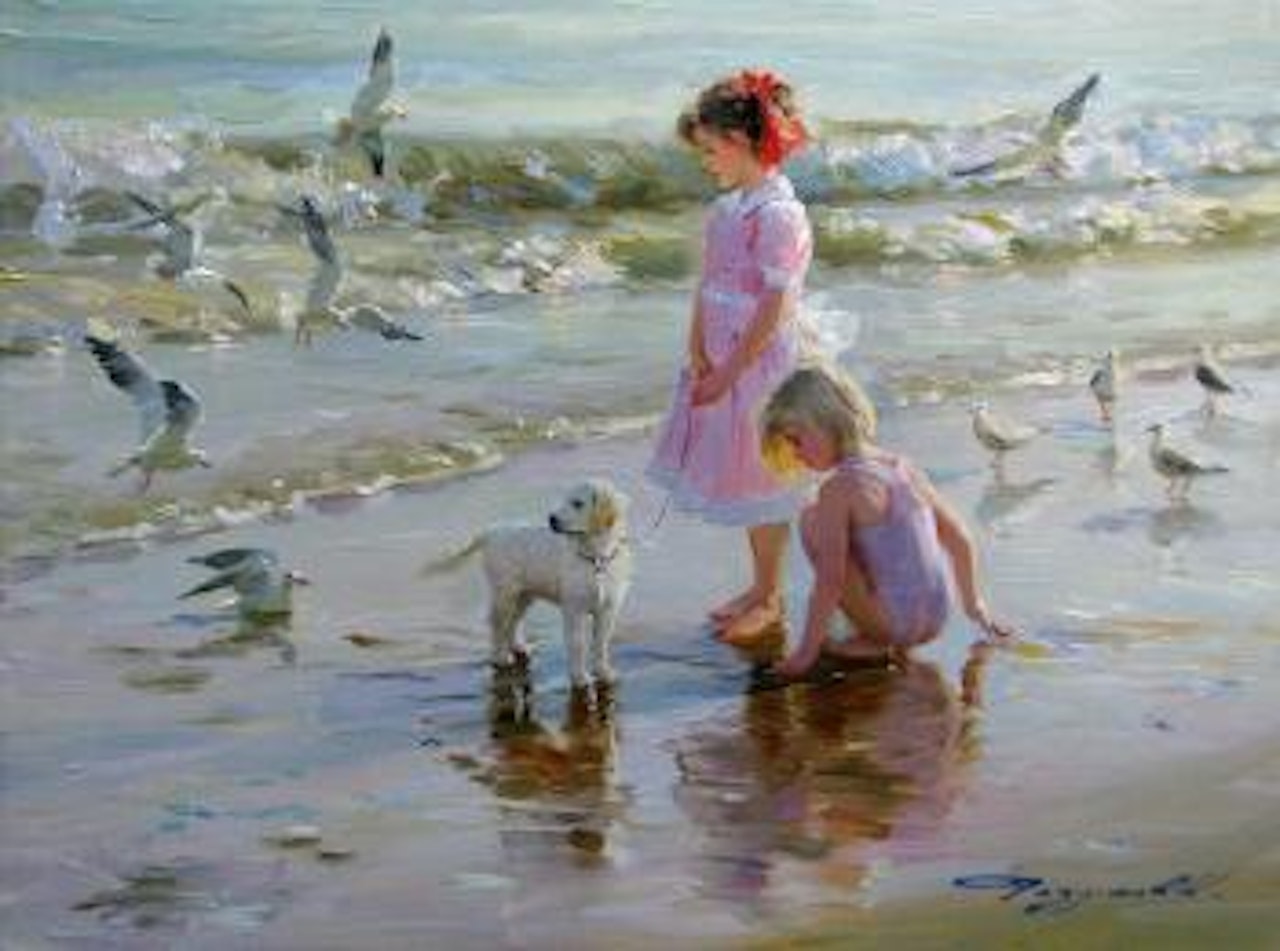 The Seagulls by Constantin Razoumov