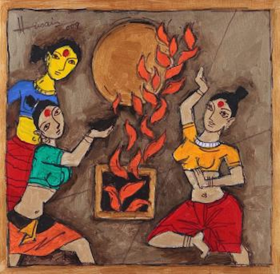 Untitled by M.F. Husain