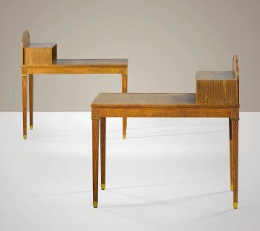 Paire De Tables De Chevet by Jean-Michel Frank