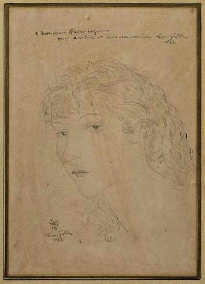 Cara De Mujer by Leonard Tsuguharu Foujita