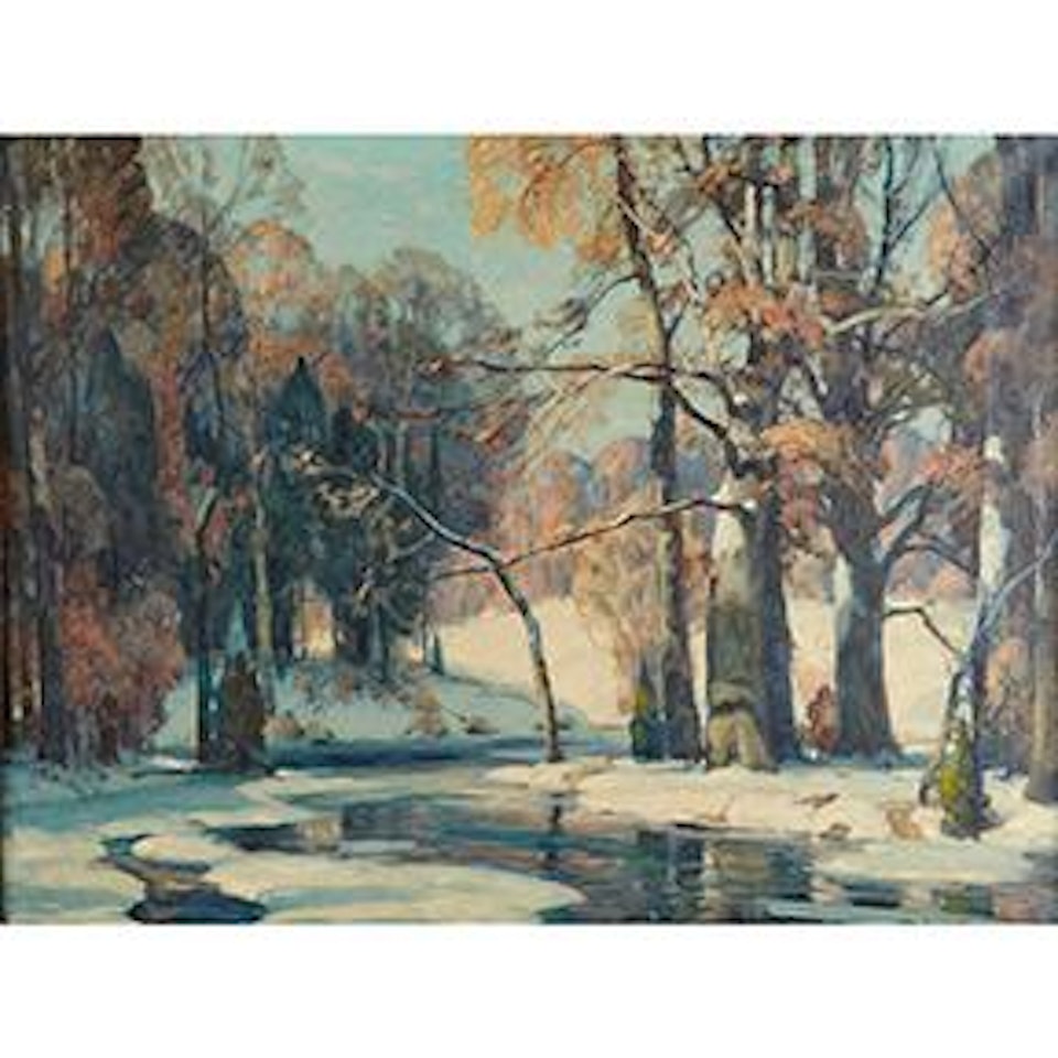 Sunlit waters by John Fabian Carlson