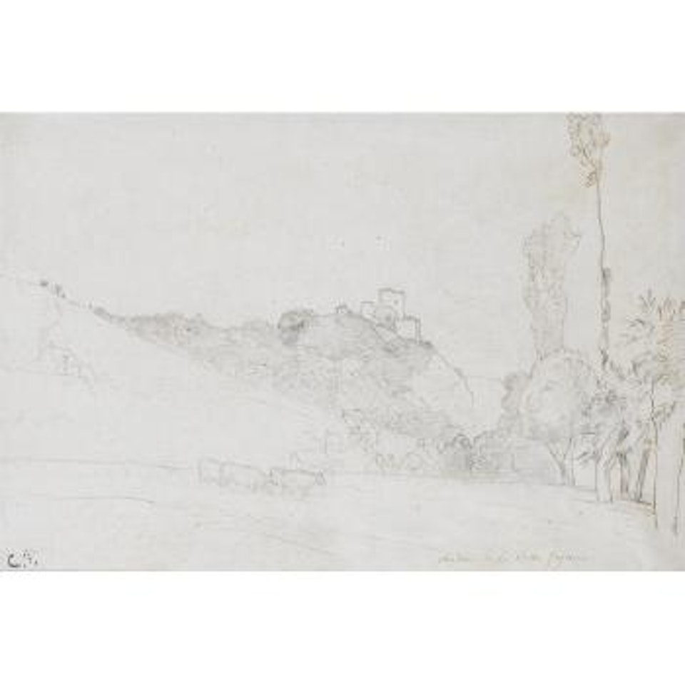 Chateau de la Roche-Guyon by Camille Pissarro