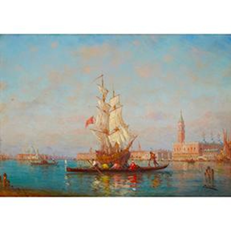 Venice by Félix Ziem