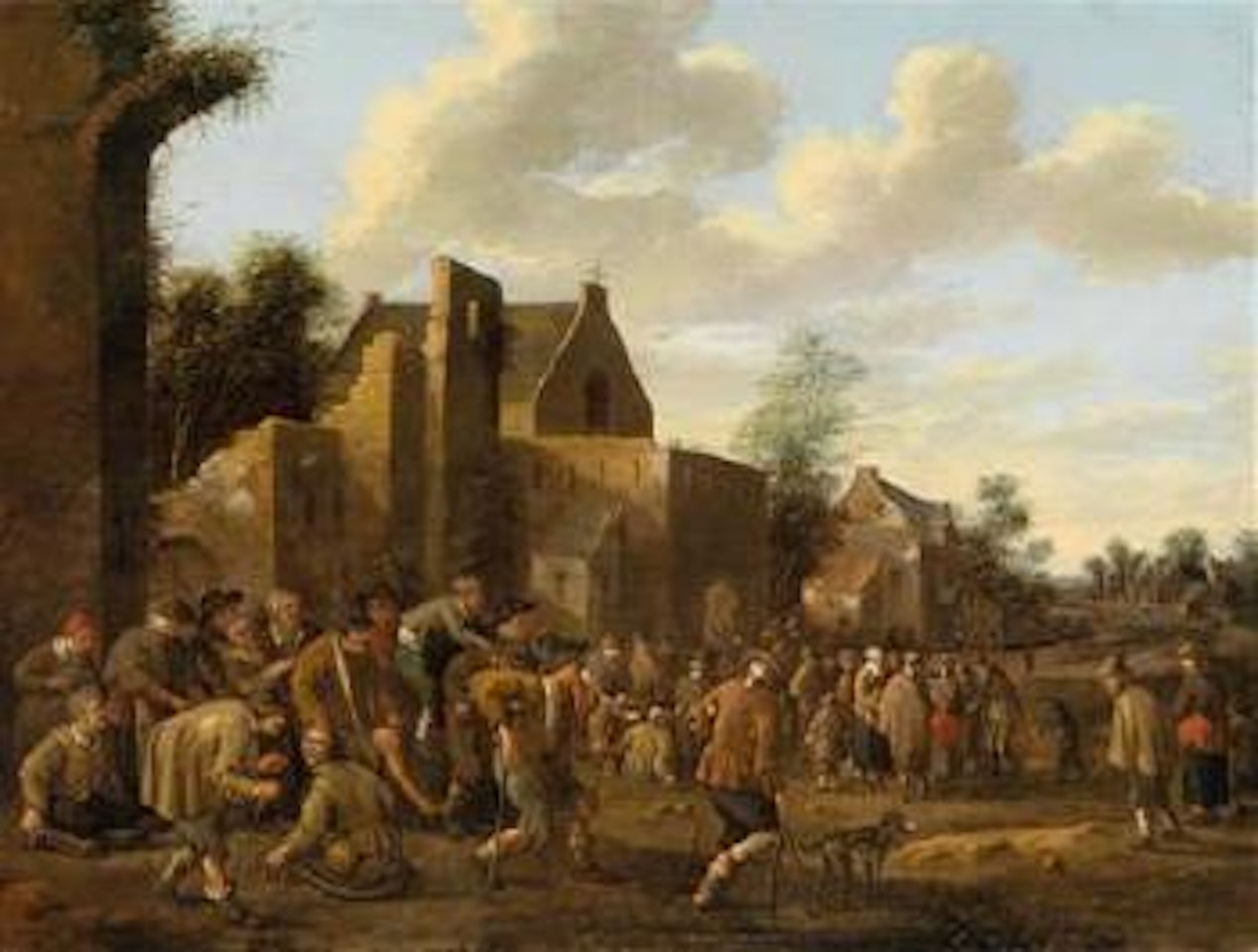 The Sick Gathering at the Pool of Bethesda by Joost Cornelisz Droochsloot