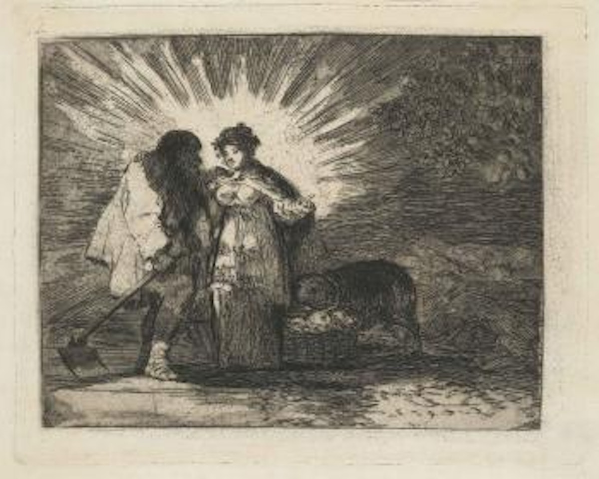 Esto es lo Verdadero (This is the truth) (D. 201; H. 202) by Francisco José de Goya