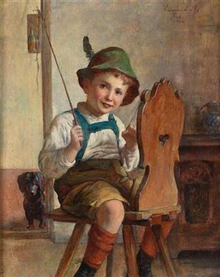The little rider by Edmund Adler