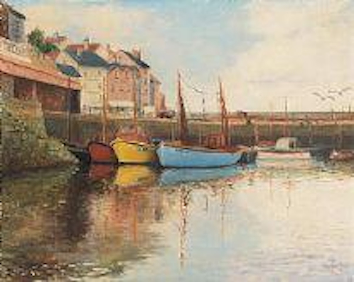 Newlyn, Cornwall by Norman Garstin
