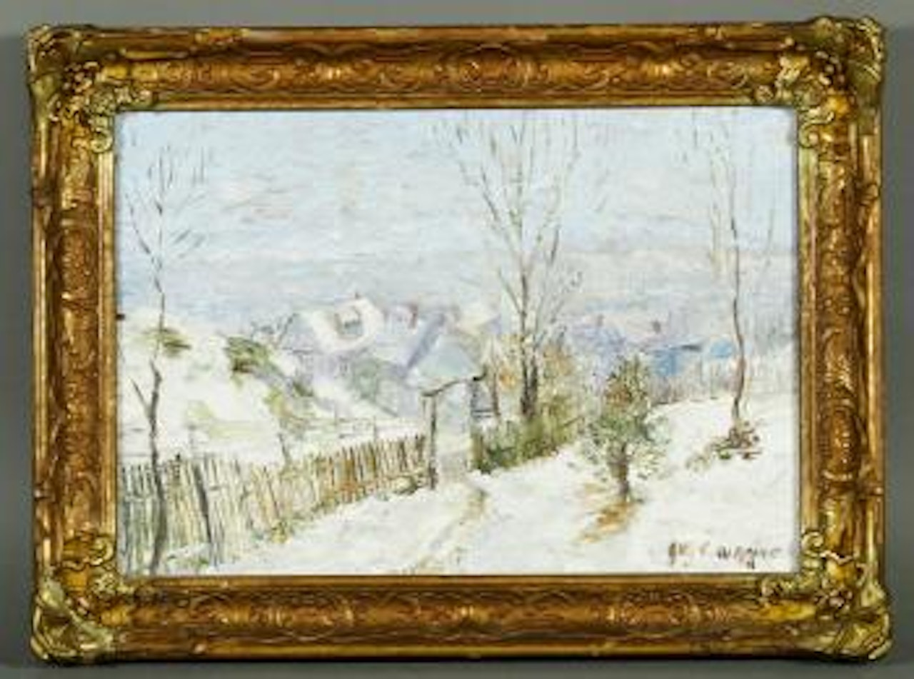 Winter landscape by Guy Carleton Wiggins
