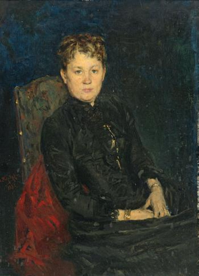 Portrait Of A Woman by Vladimir Makovsky