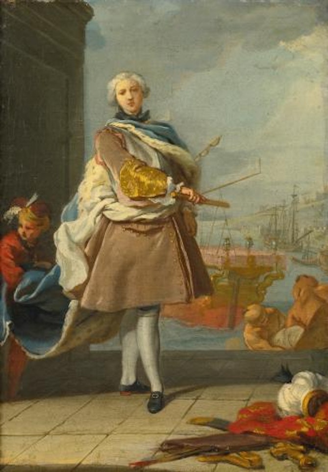 Portrait Of An Admiral by French School