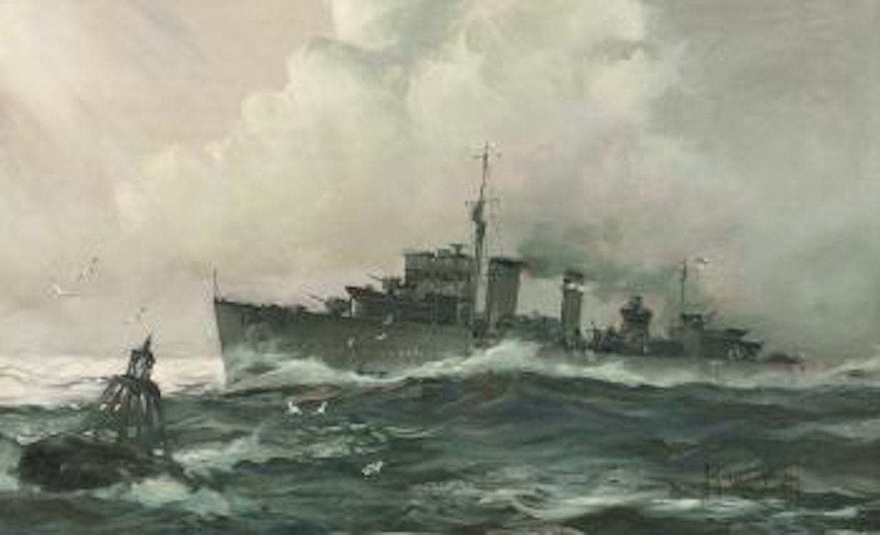The Navy's Smaller Ships Of War by Montague Dawson