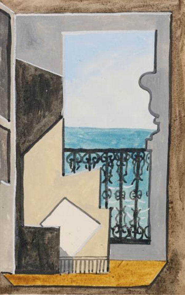 Balcon Sur La Mer by Pablo Picasso