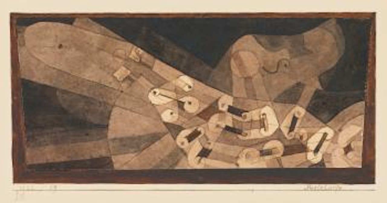 Aeolsharfe (Aeolian Harp) by Paul Klee