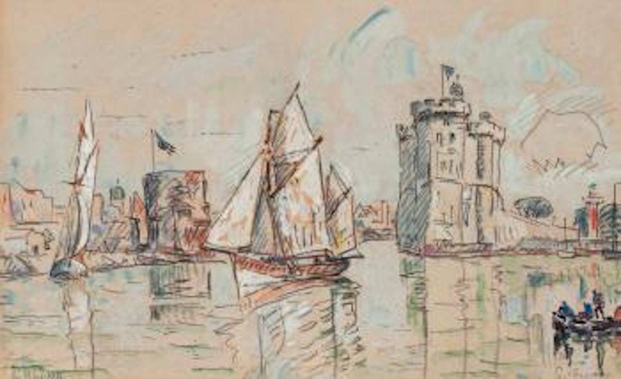La Rochelle by Paul Signac