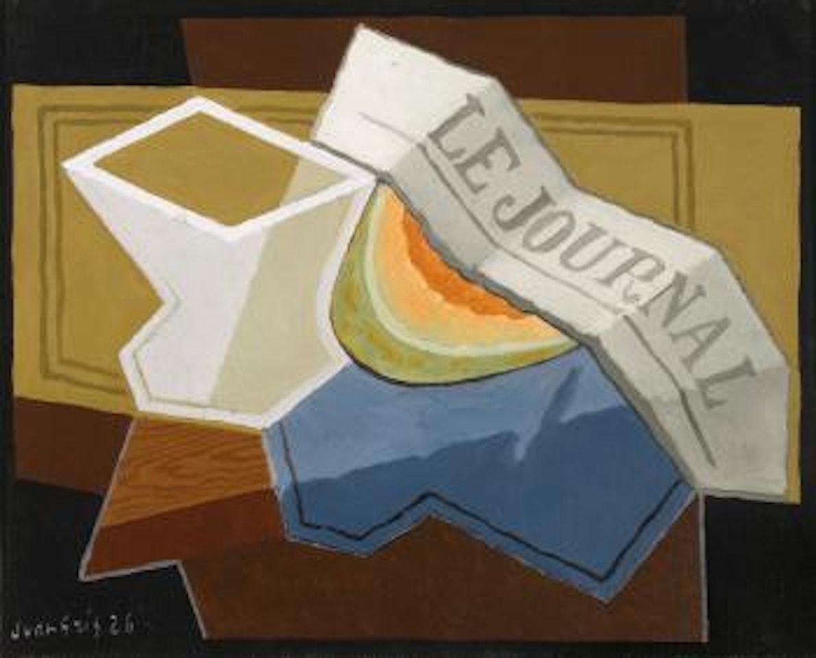 La Tranche De Melon by Juan Gris