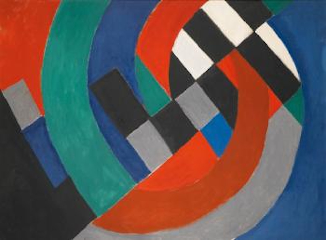 Rythme Coloré by Sonia Delaunay
