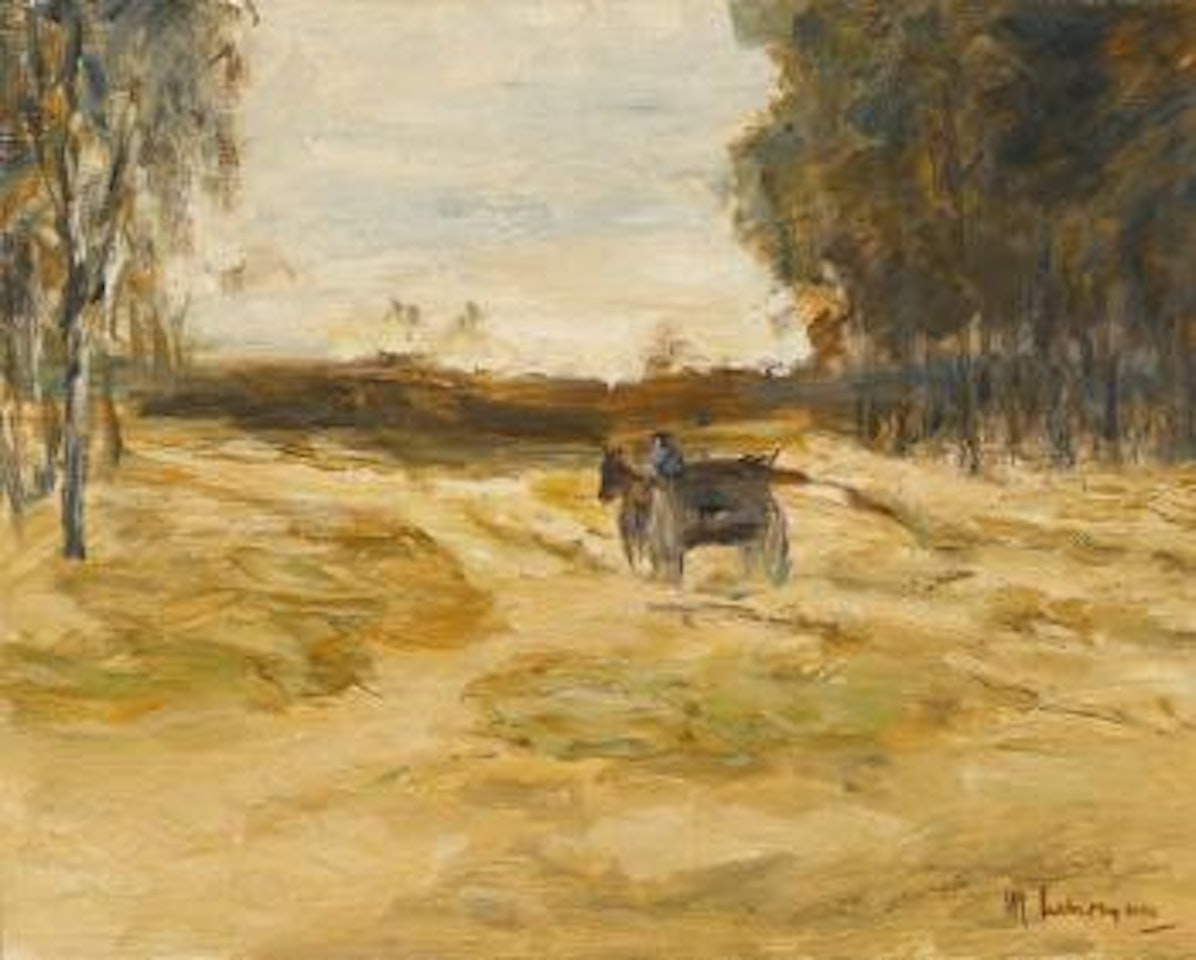 Heidelandschaft - Märkische Landschaft (Heathlandscape - Brandenburg) by Max Liebermann
