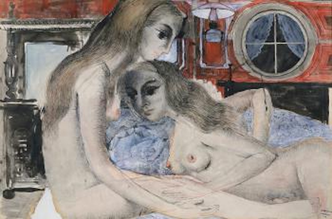 La Fenêtre Ronde by Paul Delvaux