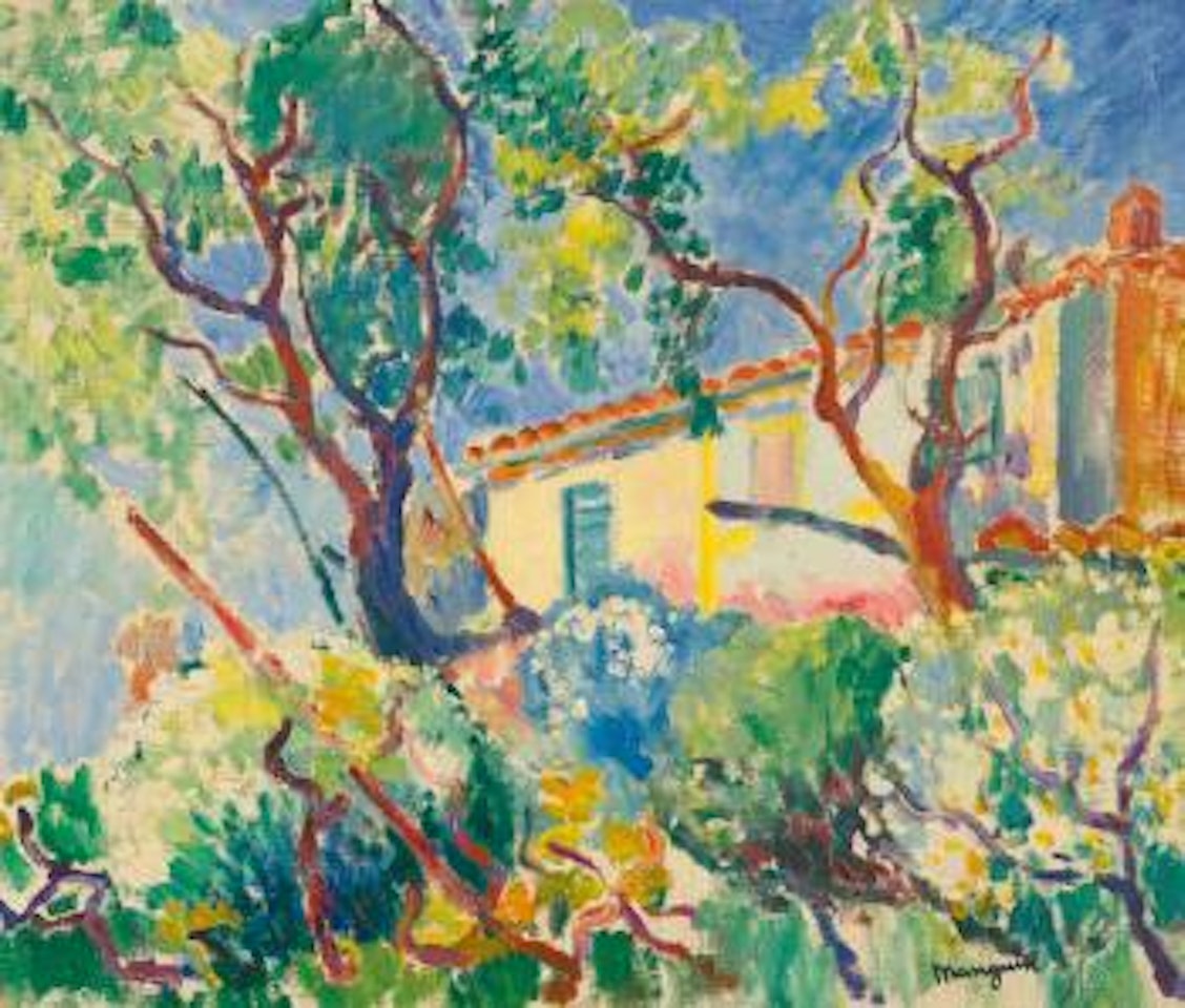 La Maison De Signac, "Les Cigales", Saint-Tropez by Henri Manguin