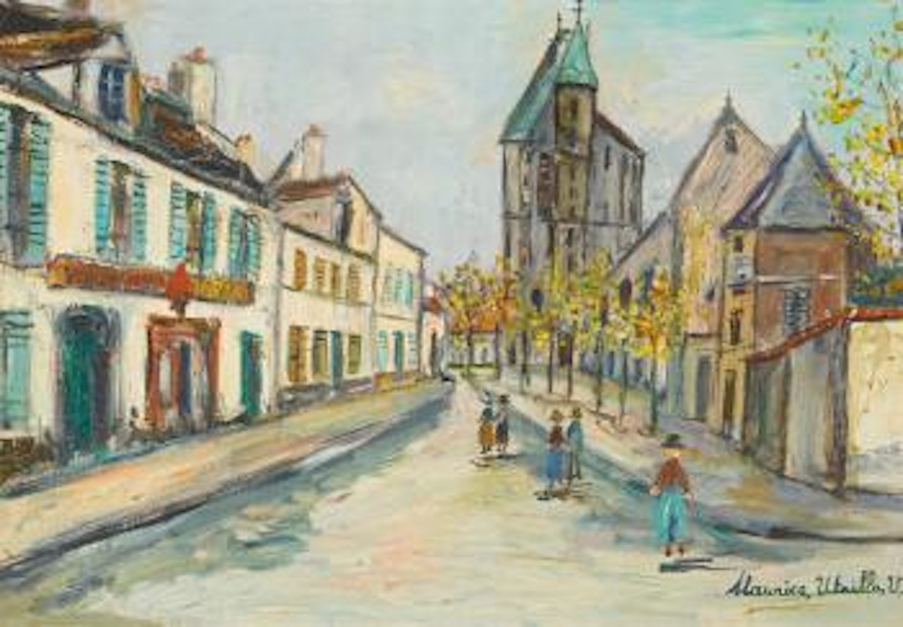 Rue De Banlieue by Maurice Utrillo