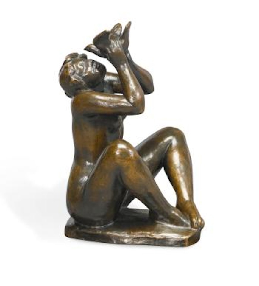 Femme À La Colombe by Aristide Maillol