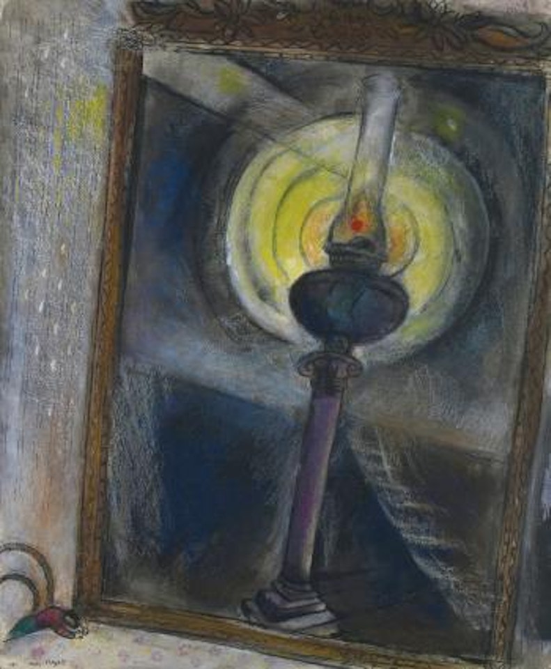 La Lampe by Marc Chagall