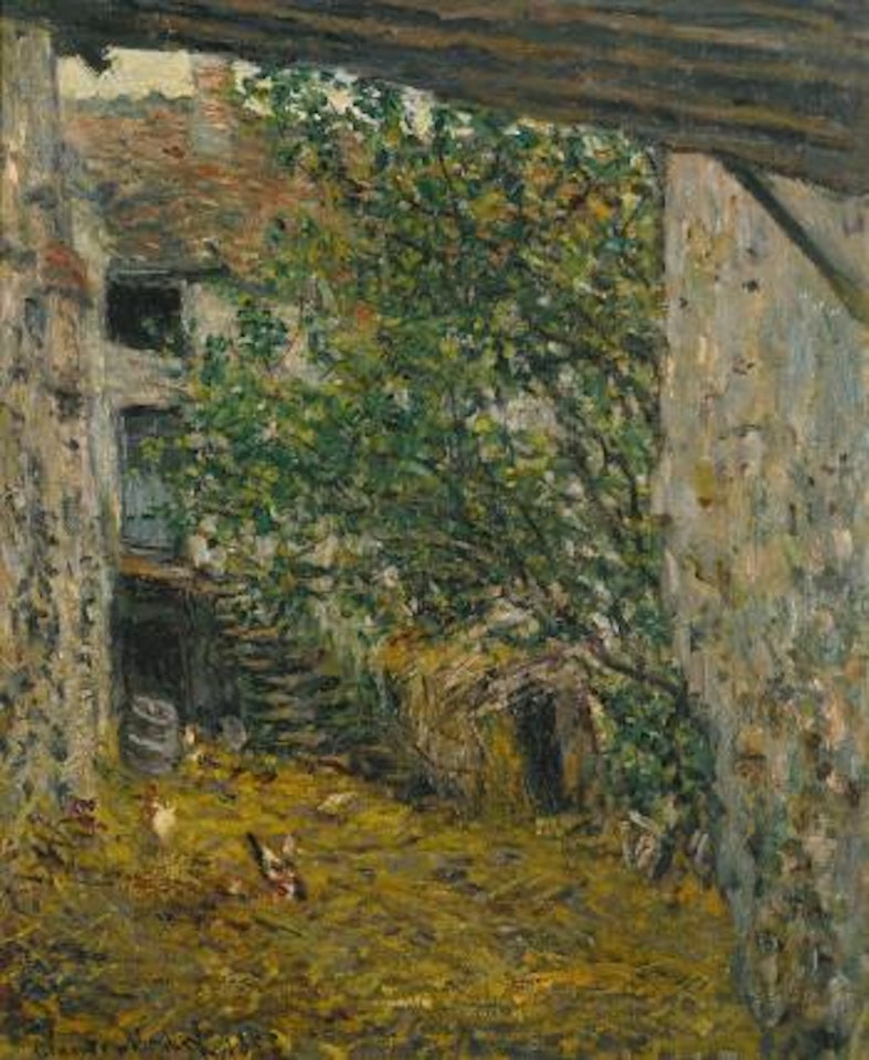 Cour De Ferme by Claude Monet