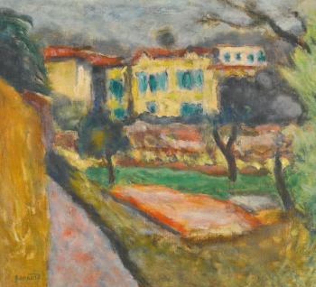 Paysage À La Maison Jaune by Pierre Bonnard