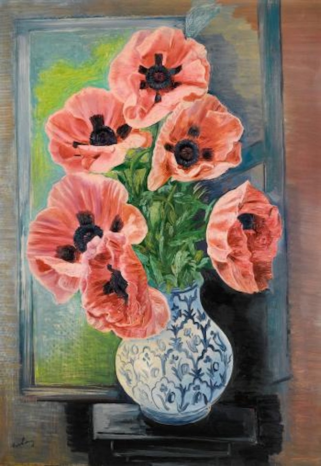 Pavots by Moïse Kisling