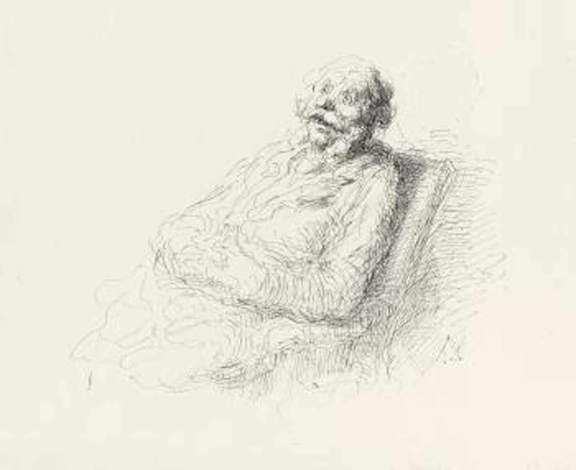 Le Réquisitoire (Un Homme Au Fauteuil) by Honoré Daumier