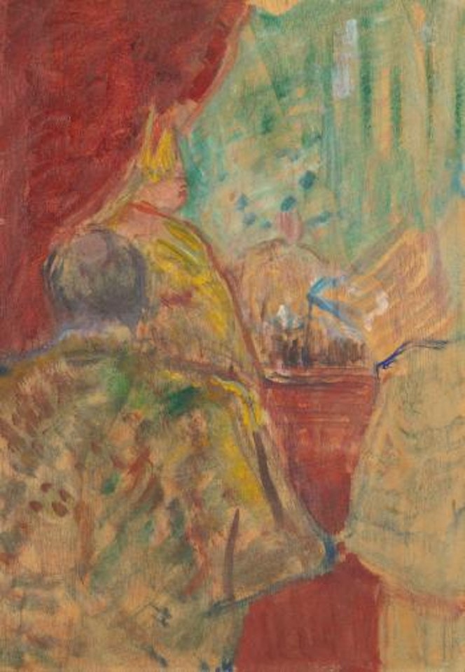 Monseigneur Lecot, Archevêque De Bordeaux by Henri de Toulouse-Lautrec
