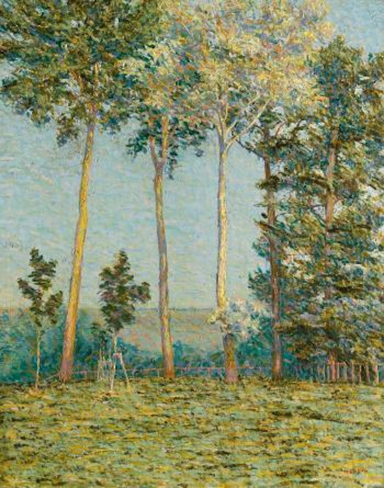 Paysage Aux Grands Arbres by Auguste Herbin