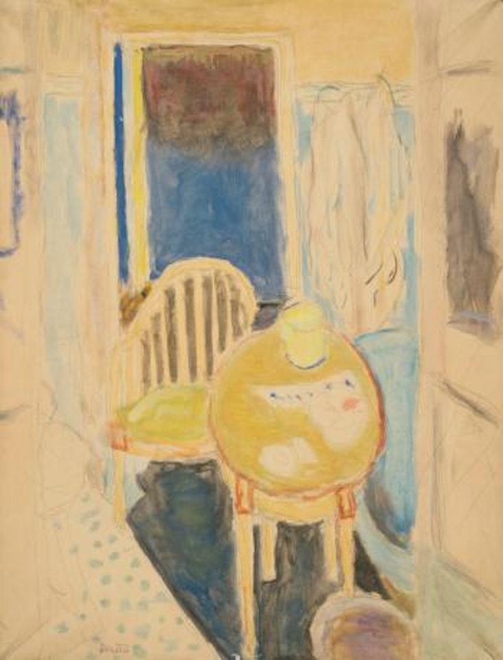 Intérieur Au Cannet by Pierre Bonnard