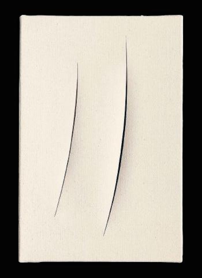 Concetto spaziale, Attese by Lucio Fontana