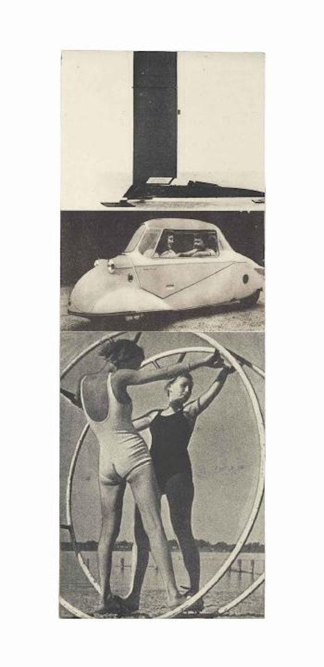 Untitled (Panel from Man, Machine and Motion) by Richard Hamilton