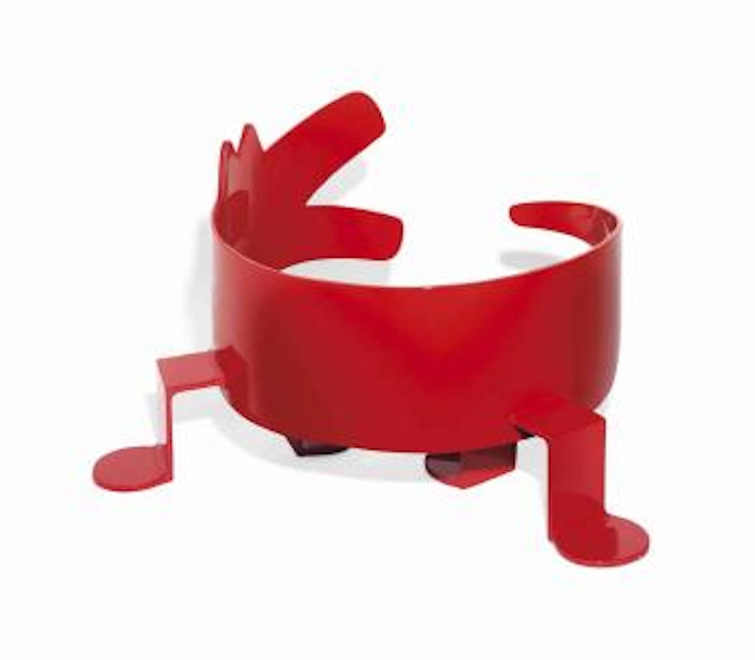 Untitled (Curling Dog) by Keith Haring