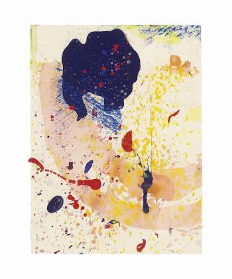 Untitled by Sam Francis