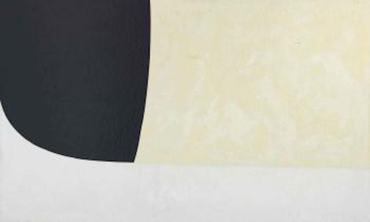Grande bianco plastica by Alberto Burri