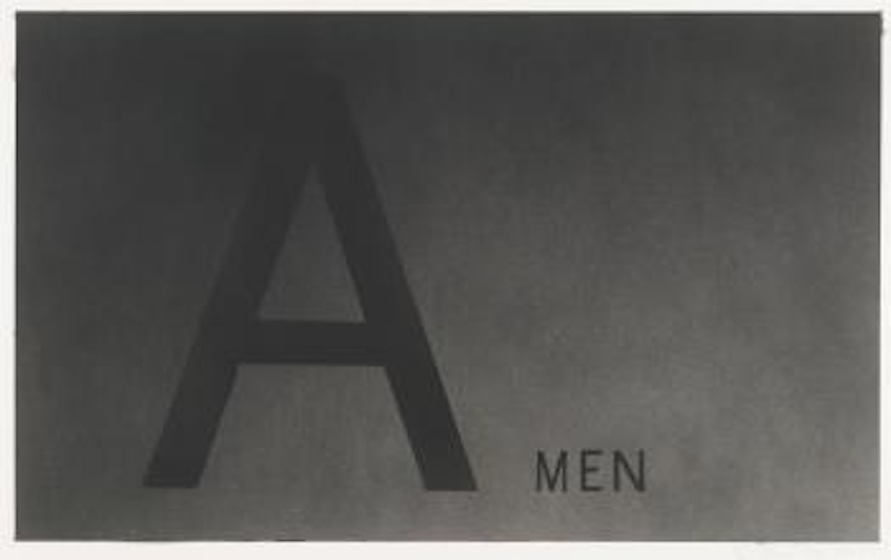 Amen by Ed Ruscha