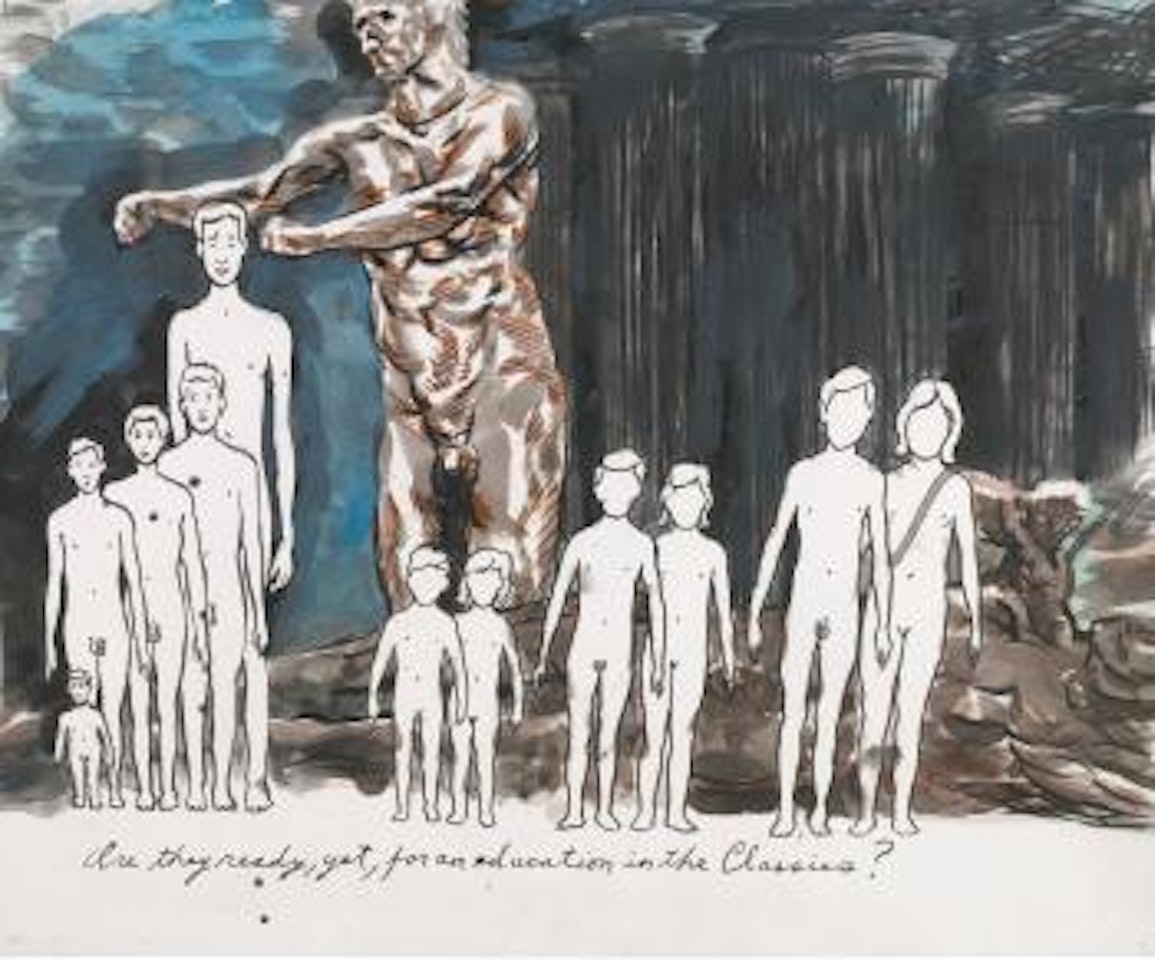 Are They Ready, Yet, For An Education In The Classics? by Raymond Pettibon