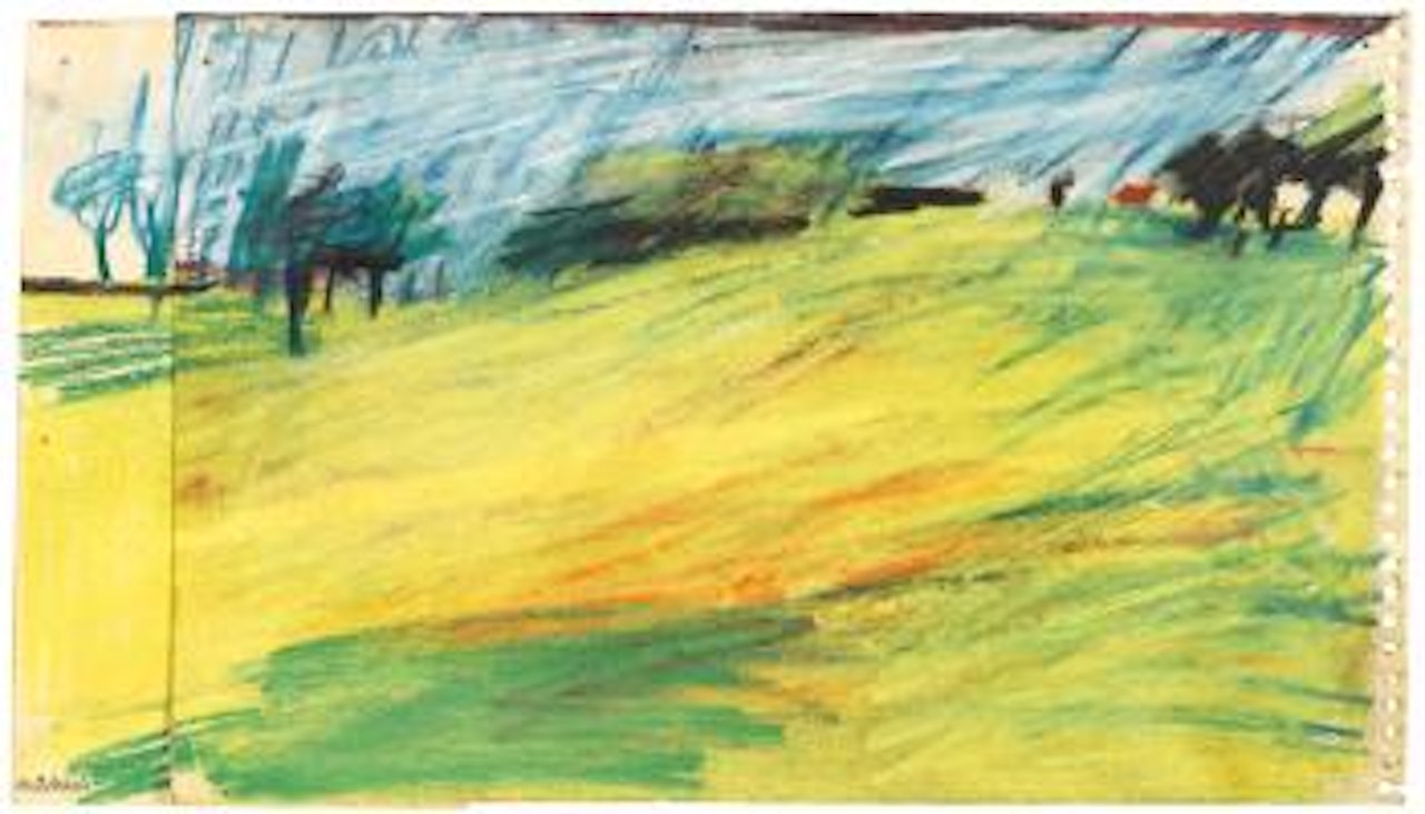 Primrose Hill by Frank Auerbach
