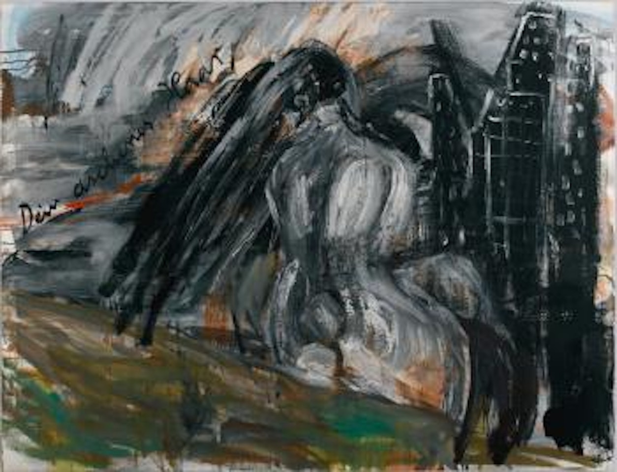 Dein Aschenes Haar Sulamith by Anselm Kiefer