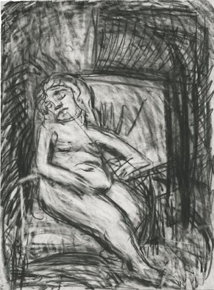 Sally by Leon Kossoff