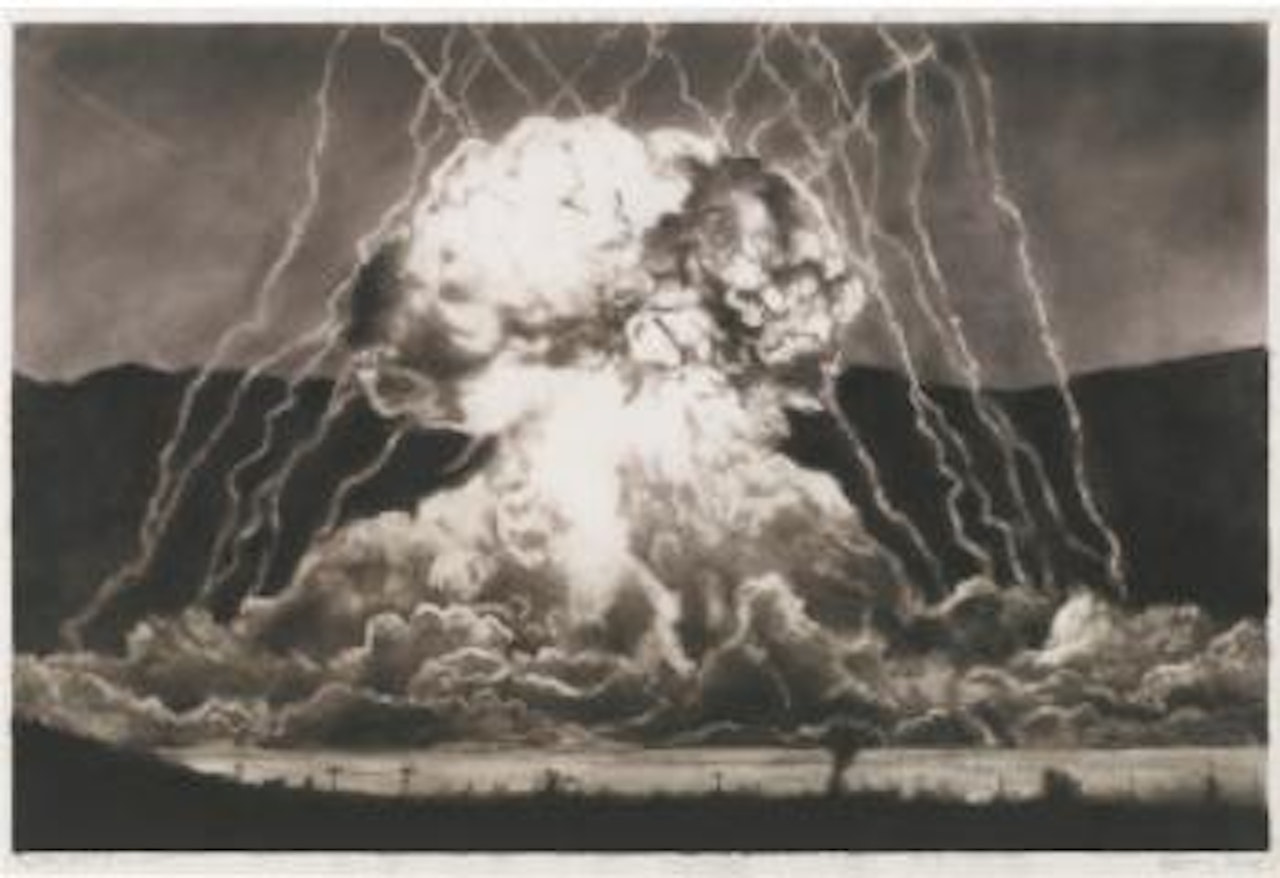 Study For Firestorm by Robert Longo