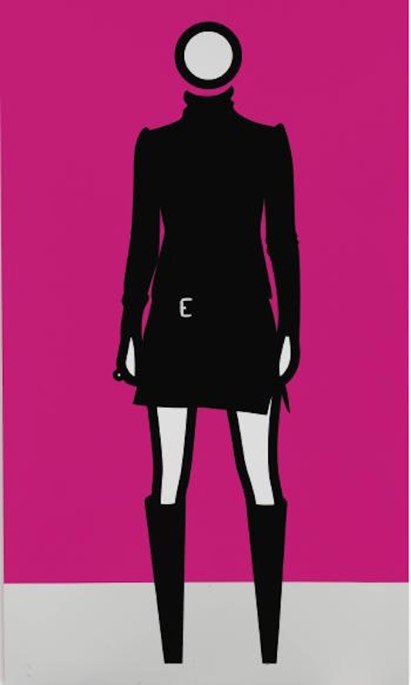 Woman Dressed 1 by Julian Opie